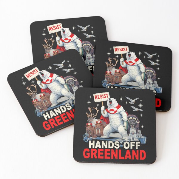 Item preview, Hands Off Greenland, Greenland Is Not For Sale designed and sold by MackenzieBin.