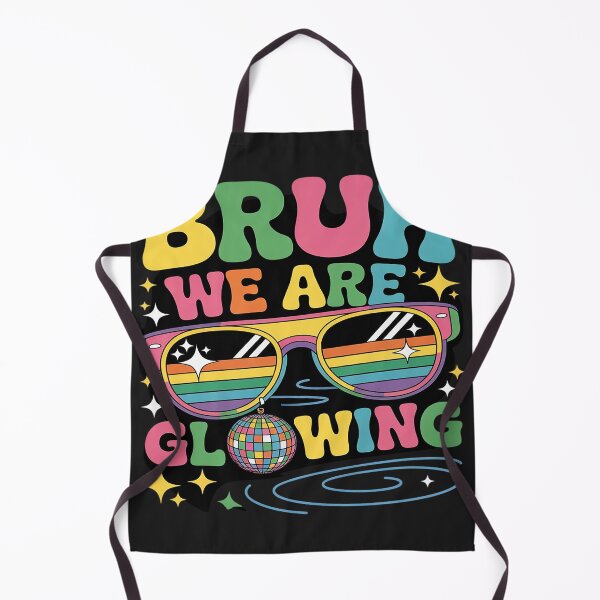 Item preview, Bruh We Are Glowing I In My Glowing Era Team Party Matching designed and sold by lamsaoniutoi.
