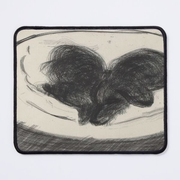 Item preview, Dog Etching No. 1 By David Hockney designed and sold by Tommypaitersy.