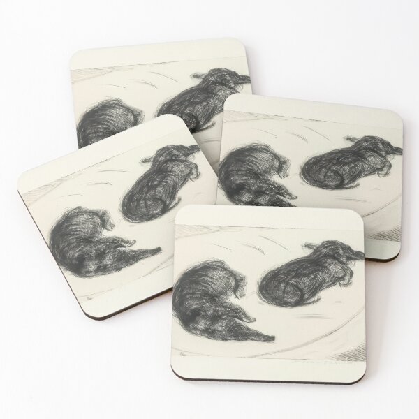 Item preview, Dog Etching No. 2  By David Hockney designed and sold by Tommypaitersy.