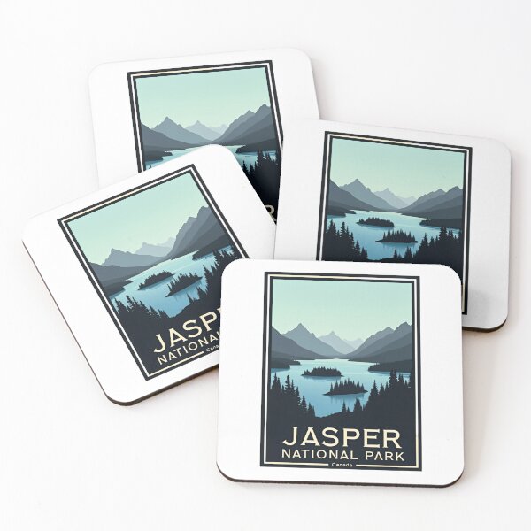 Item preview, Jasper National Park Northern Wilderness Panorama Trail Across Open Slopes designed and sold by Simsimah26Parks.