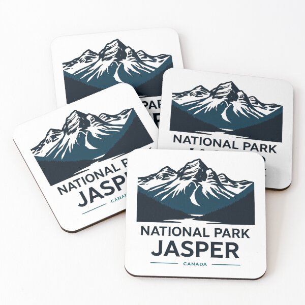 Item preview, Jasper National Park Glacier Carved Path Through Timeless Mountain Terrain designed and sold by Simsimah26Parks.