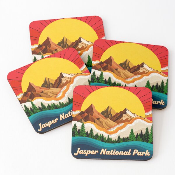 Item preview, Jasper National Park Alpine Stonefield Walk Through Harsh Mountain Beauty designed and sold by Simsimah26Parks.