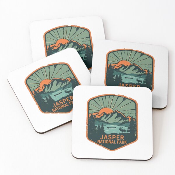 Item preview, Jasper National Park High Elevation Calm Route Above Forested Valleys designed and sold by Simsimah26Parks.