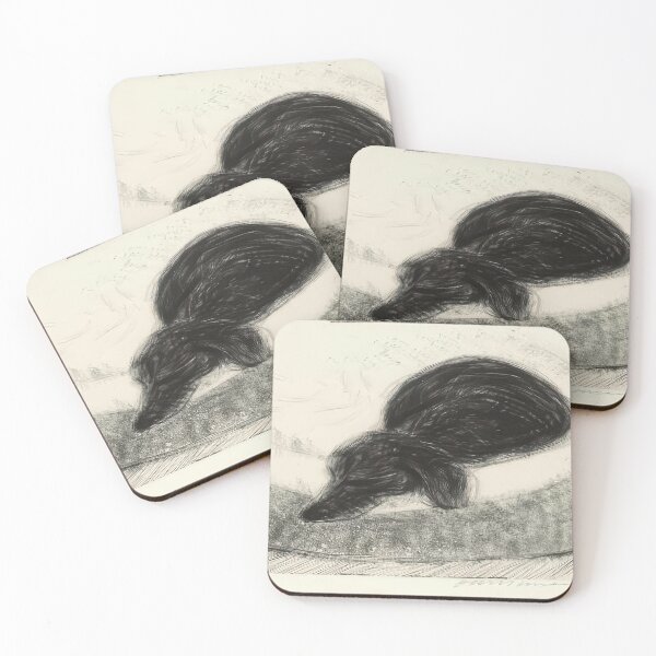 Item preview, Dog Etching No. 8  By David Hockney designed and sold by Tommypaitersy.