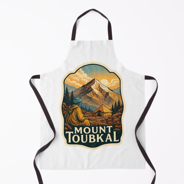 Item preview, Mount Toubkal Morocco with Tent and Sunrise designed and sold by Aryabek.