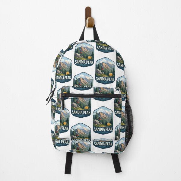 Item preview, Sandia Peak New Mexico with Tramway and Wildflowers designed and sold by Aryabek.