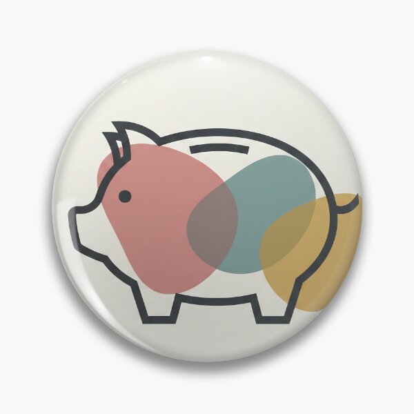Item preview, Piggy Bank Savings Minimalist designed and sold by Glitchart66.