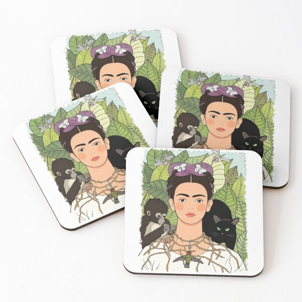 Item preview, Frida Kahlo’s illustration  designed and sold by Arte Cartoon From TagTeam Group.