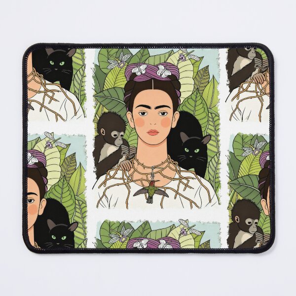 Item preview, Frida Kahlo’s illustration  designed and sold by Arte Cartoon From TagTeam Group.