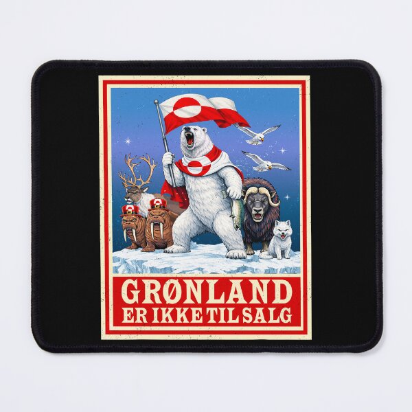 Item preview, Greenland Is Not For Sale designed and sold by MackenzieBin.