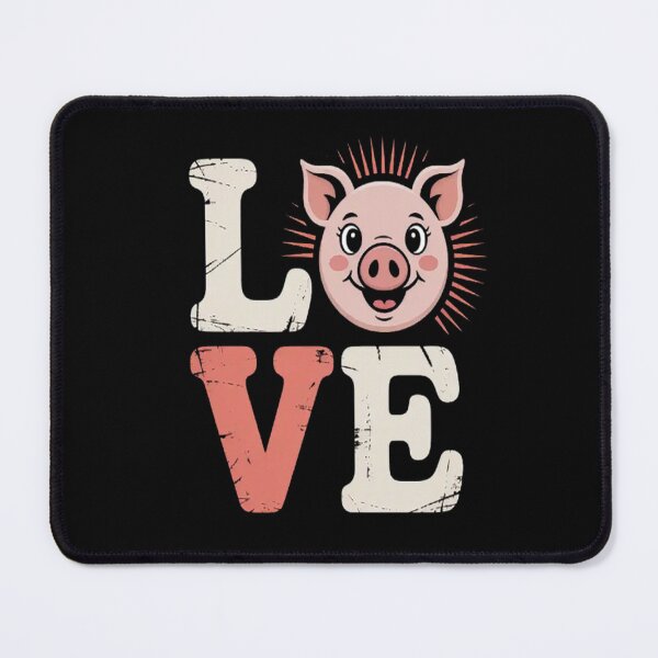Item preview, Love Pig Cute Hog Farmer Swine Farm Animal designed and sold by brinbotty.