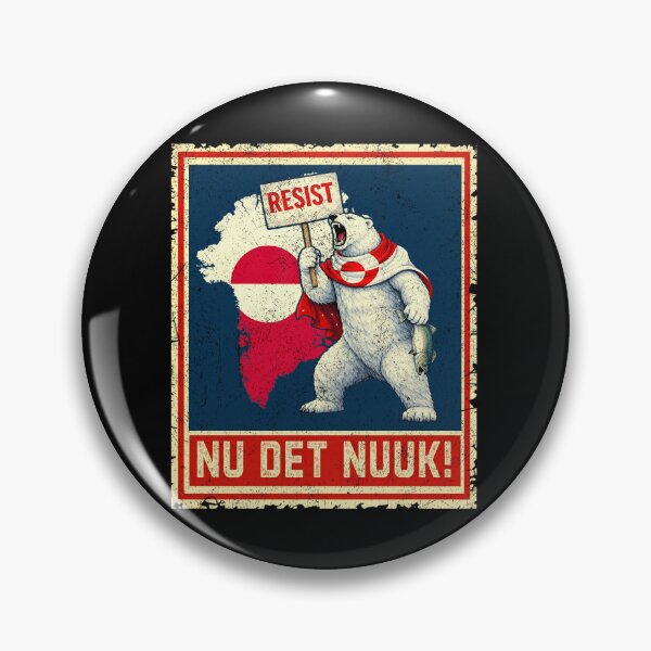 Item preview, Nu Det Nuuk Greenlanders I Stand with Greenland designed and sold by PrettyInk.