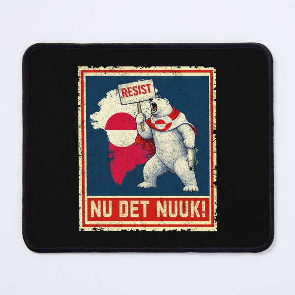 Item preview, Nu Det Nuuk Greenlanders I Stand with Greenland designed and sold by PrettyInk.