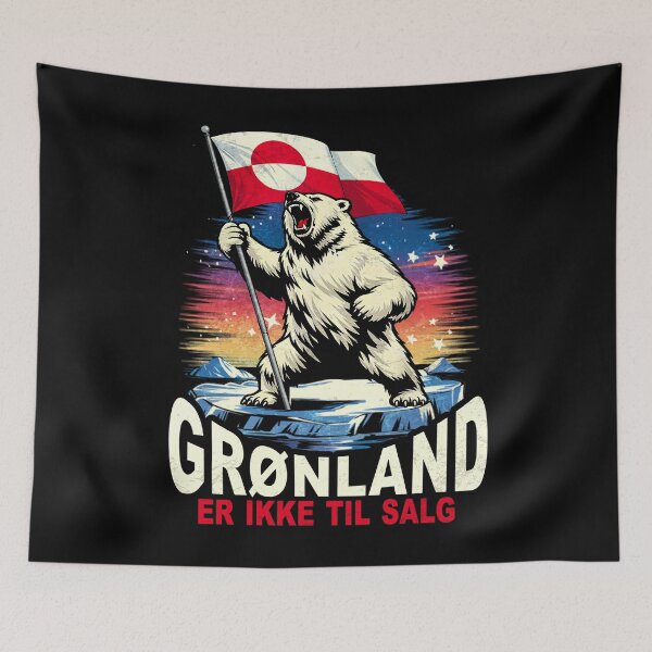 Item preview, Greenland Is Not For Sale designed and sold by MackenzieBin.