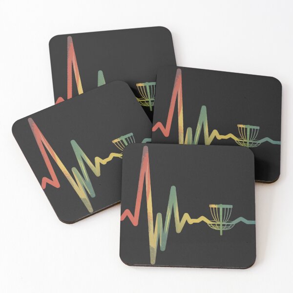 Item preview, Disc Golf Retro Heartbeat Gift Disc Golf designed and sold by lamsaoniutoi.