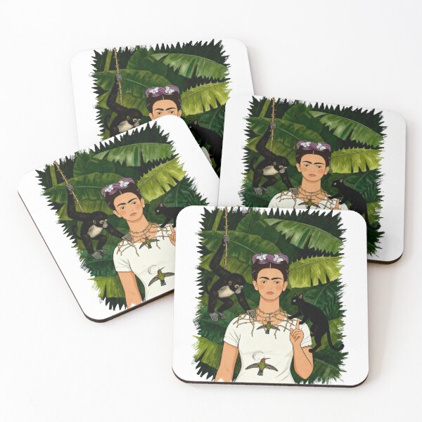 Item preview, Frida Kahlo’s bird illustration  designed and sold by Arte Cartoon From TagTeam Group.