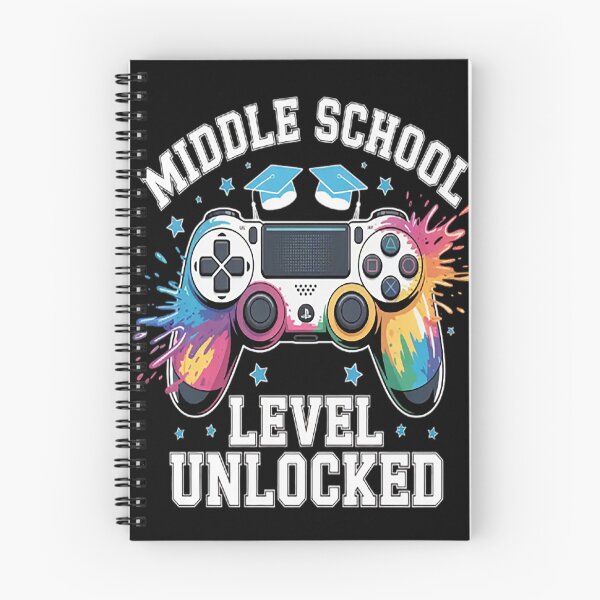 Item preview, Middle School Level Unlocked Gamer First Day Back To School designed and sold by brinbotty.