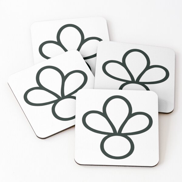 Item preview, Calm Flower Shape — Minimal Low-Sensory Outline designed and sold by Form & Quiet.