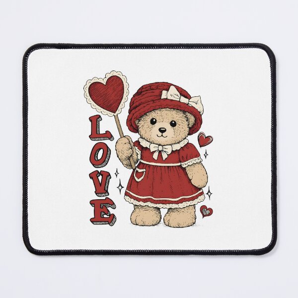 Item preview, Vintage Valentine Bear designed and sold by ChristinDresner.