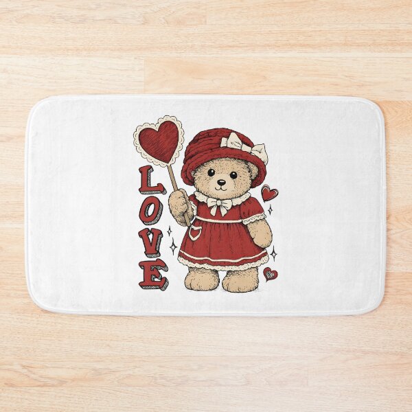 Item preview, Vintage Valentine Bear designed and sold by ChristinDresner.