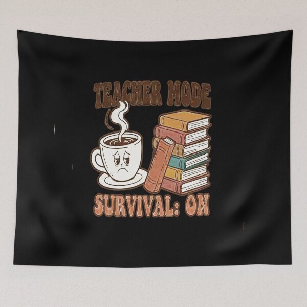 Item preview, teacher mode100 days of school cute funny coffee mug vector designed and sold by  Mudikeys.