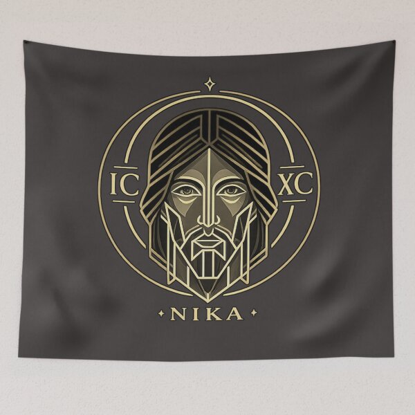 Item preview, IC XC NIKA — The Sovereign Mark designed and sold by Sanctum Icons.