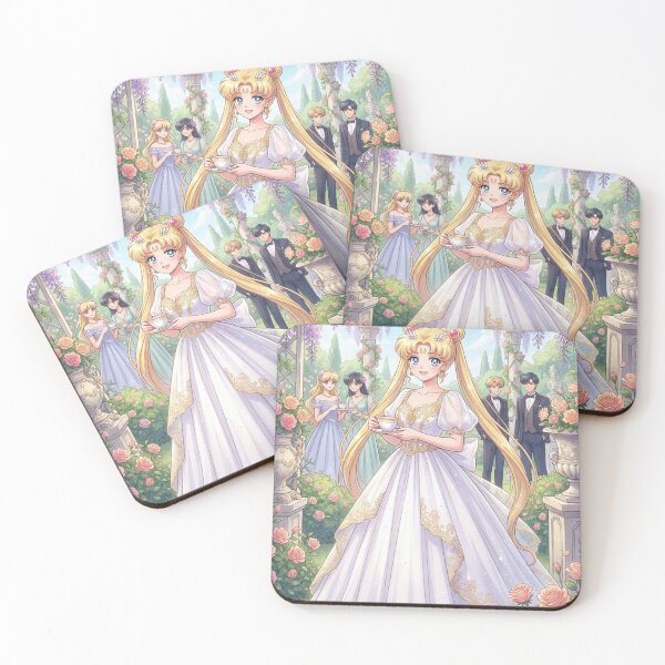 Item preview, Sailor Moon at a Garden Party designed and sold by Solace Sparkles.