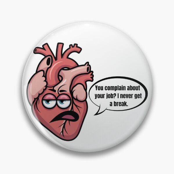 Item preview, You Complain About Your Job? Funny Heart Design designed and sold by JustFunnyStuff.