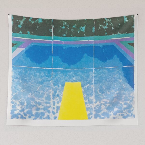 Item preview, Piscines de Papier, 1980 - david hockney designed and sold by ernestobrown.