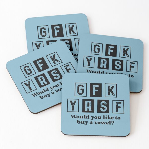 Item preview, Need a Vowel Funny Sarcastic Quote Design | Clever Adult Humor Typography | Witty Wordplay Graphic for Sarcasm Lovers designed and sold by Golden Blaze Studio.