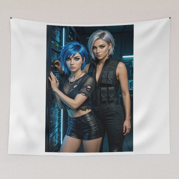 Item preview, Cipher justice hack duo in server room designed and sold by CathryneDelamort.