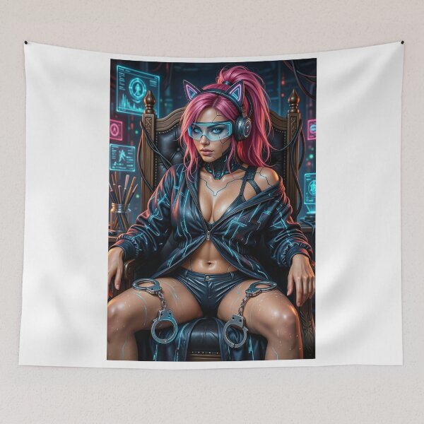 Item preview, Cathrynedelamort cyberpunk justice enforcer designed and sold by CathryneDelamort.