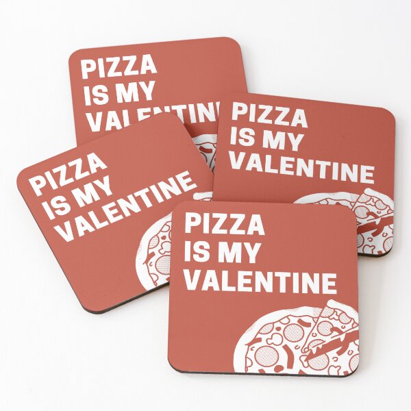 Item preview, Pizza Is My Valentine – Funny Single Valentines Design designed and sold by TeesAndSass.