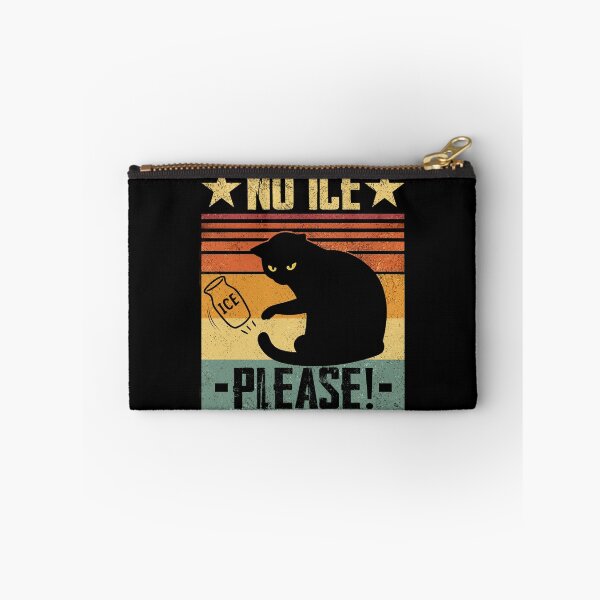 Item preview, No Ice Please! Funny Anti-Ice Cat designed and sold by PrettyInk.