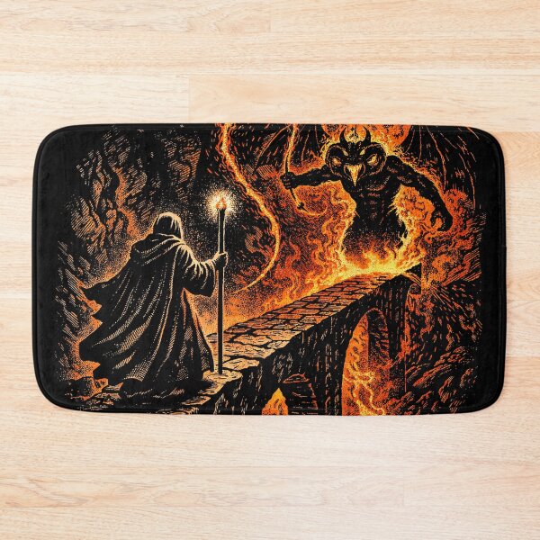 Item preview, You Shall Not Pass Wizard Quote designed and sold by Retr0Tshirts.