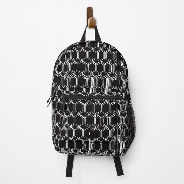 Item preview, Hexa-Glitch: Elongated Monochrome Tessellation designed and sold by mxztar.
