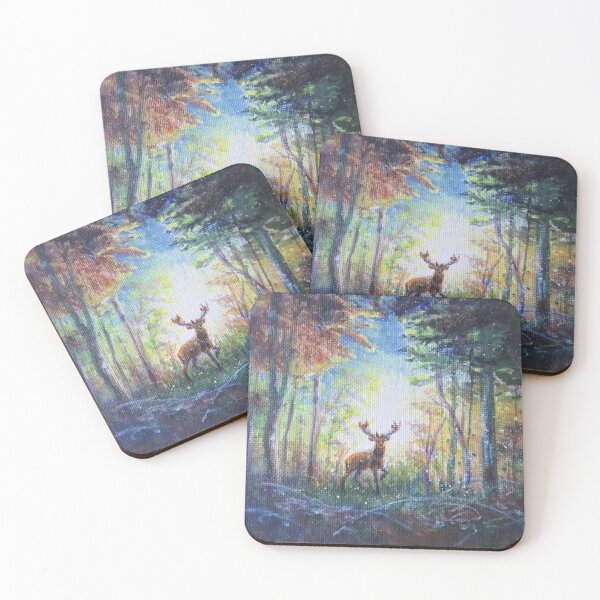Item preview, Deer in the Forest designed and sold by LittleLiz.