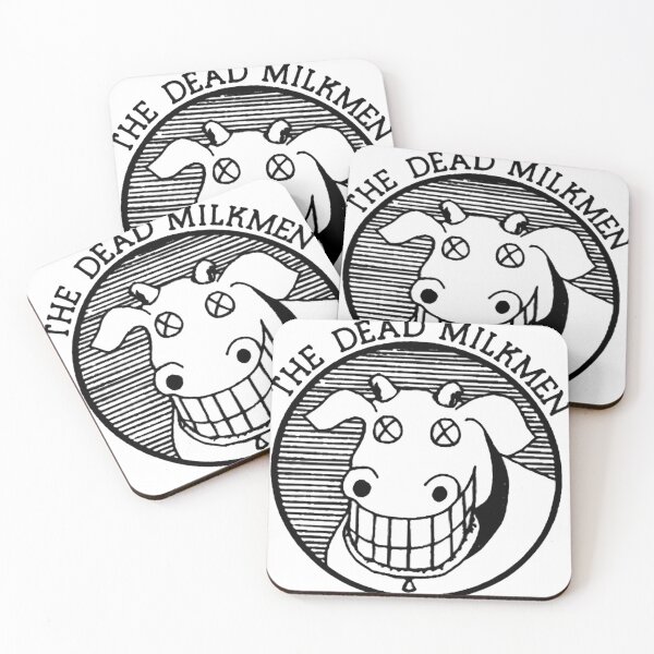 Item preview, Dead Milkmen Cow Logo White Licensed Adult Cow designed and sold by JamMorey.