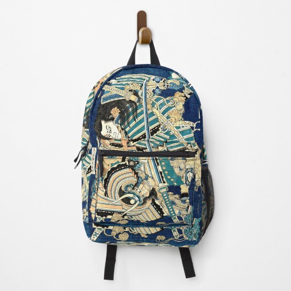 Item preview, Hokusai Samurai Battle Scene designed and sold by mad-bull.