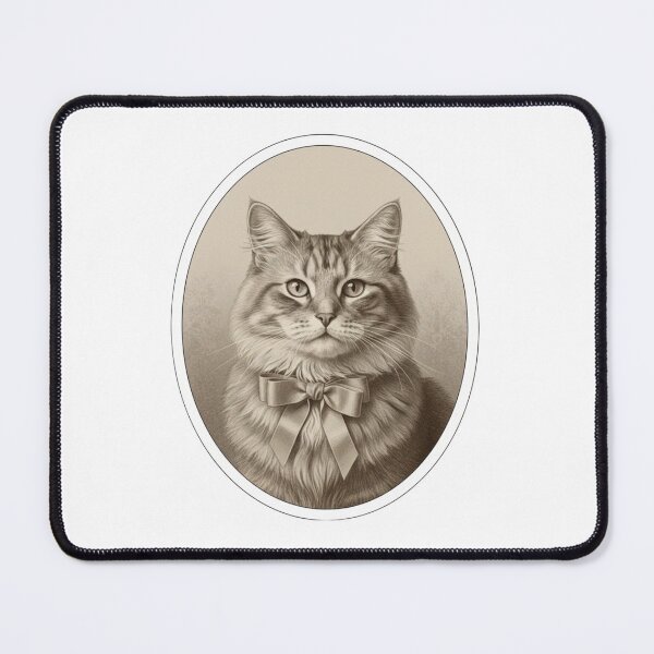 Item preview, Vintage Cat With Bow sticker designed and sold by snehminshi.