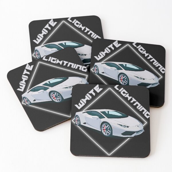 Item preview, White Lightning Supercar Graphic designed and sold by YoungMill.