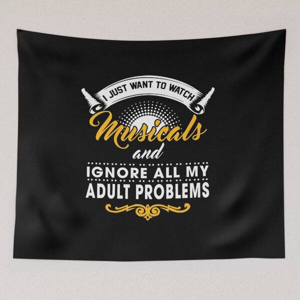 Item preview, Funny Theatre Nerd Problems Gift designed and sold by preethi9108.