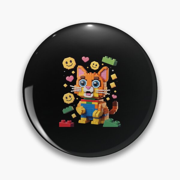 Item preview, Kids Girls Master Builder Building Bricks Block cute Cat designed and sold by SyntaxClaw.