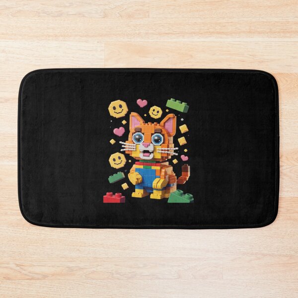 Item preview, Kids Girls Master Builder Building Bricks Block cute Cat designed and sold by SyntaxClaw.