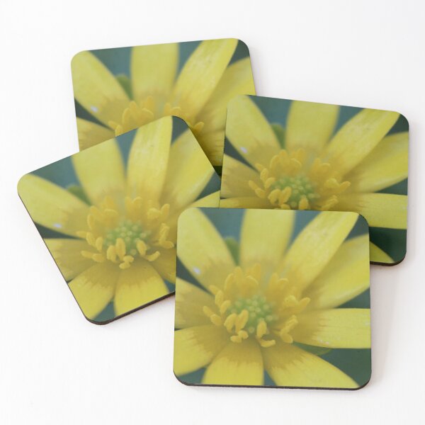 Item preview, Yellow Flower Stamens Macro Photography designed and sold by vikko-art.