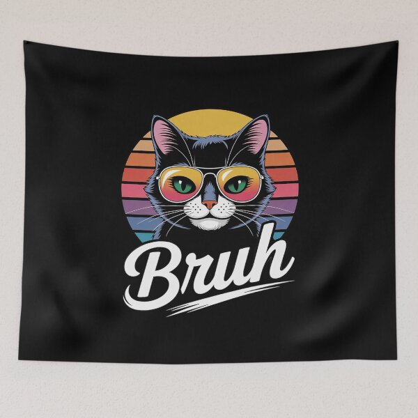 Item preview,  Cat Bruh For Teens Boys Girls Men Women Meme 28 designed and sold by FadeOfThrone.