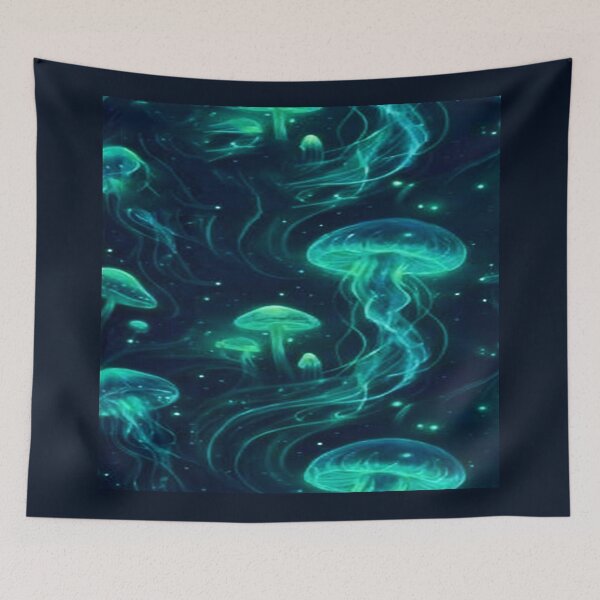 Item preview, under water beauty fauna jelly fish marine designed and sold by  Mudikeys.