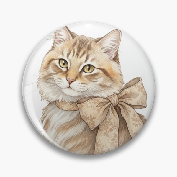 Item preview, Vintage Cat With Bow stickers  designed and sold by snehminshi.