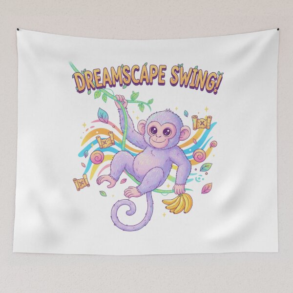 Item preview, Dreamscape Swing! Playful Monkey designed and sold by Dano-Designs.